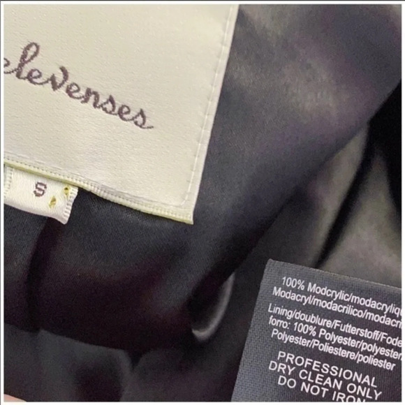 Anthropologie Elevenses Gold Leaf Jacket - Picture 8 of 8